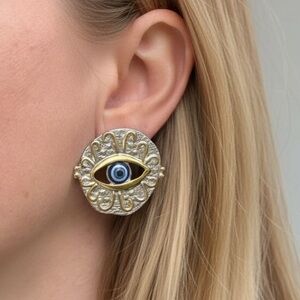 Evil Eye Amulet Earrings